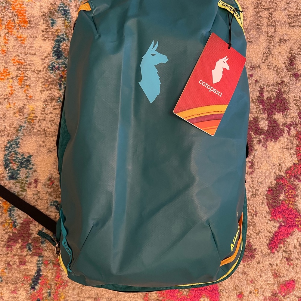 Never used! Brand new! Cotopaxi Allpa 28L